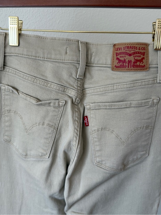 Levi's Denim - Levi’s 311 Shaping Skinny Jeans Women’s 26 Beige Tan Stretch Pants